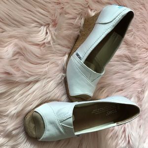 TOMS Wedge grosgrain sandal